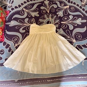 Delfi White Mini Summer Dress